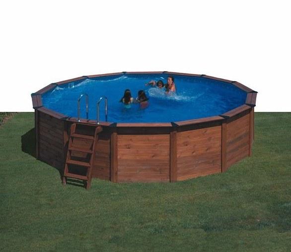 Foto Piscina madera kit np461 500x132cm foto 793769
