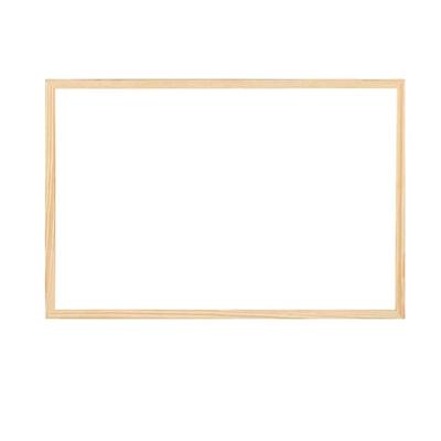 Foto Pizarra blanca magnética marco madera 60x90cm Faibo foto 689682