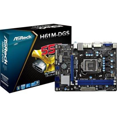 Foto Placa Base Asrock H61m-dgs Matx Lga1155 Ift foto 247219