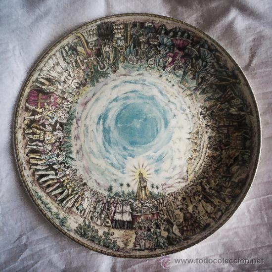 Foto plato ceramica de la cúpula del santuario de la virgen de la fuen foto 904559