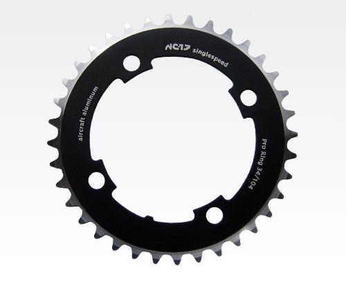 Foto Plato NC-17 S-Pro DH blanco/negro , 40-dientes