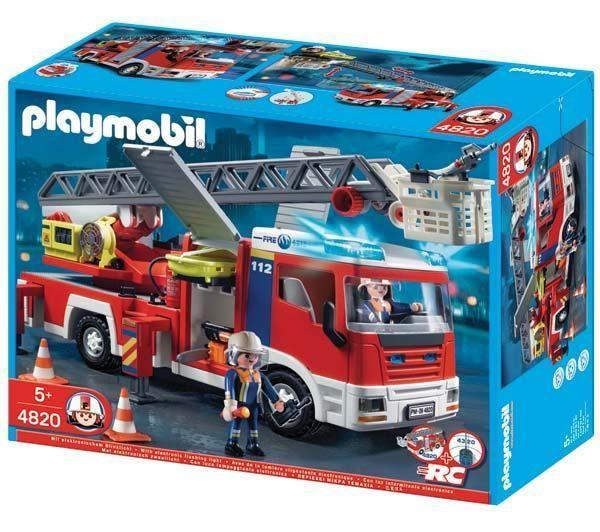 Foto Playmobil 4820 - camión de bomberos con escalera grande foto 656296