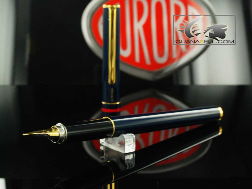 Foto Pluma Aurora Marco Polo Laca Azul - Nueva