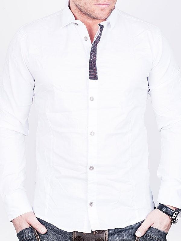 Foto Plus Camisa de Manga Larga - Blanco - M