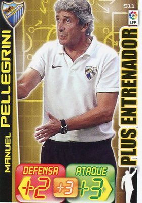 Foto Plus Entrenador Manuel Pellegrini Levante Ud Nº 511  Adrenalyn Xl Liga 2012-3 foto 473290