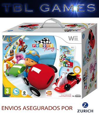 Foto Pocoyo Racing + Coche Inflable Pal España  Nintendo  Wii Nuevo (precintado) foto 348783