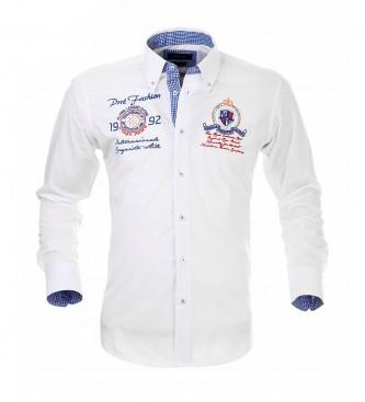 Foto Pontto. Camisa Embro blanco