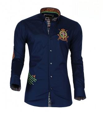 Foto Pontto. Camisa Old House marino