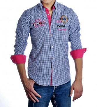 Foto Pontto. Camisa P.N. marino