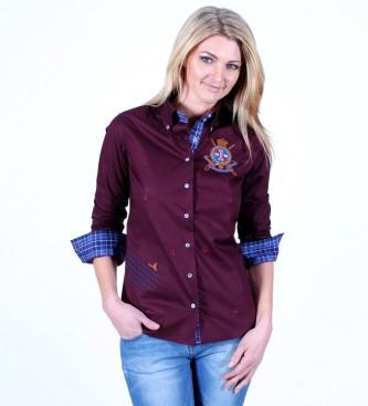 Foto Pontto. Camisa Polo Pontto Club burdeos