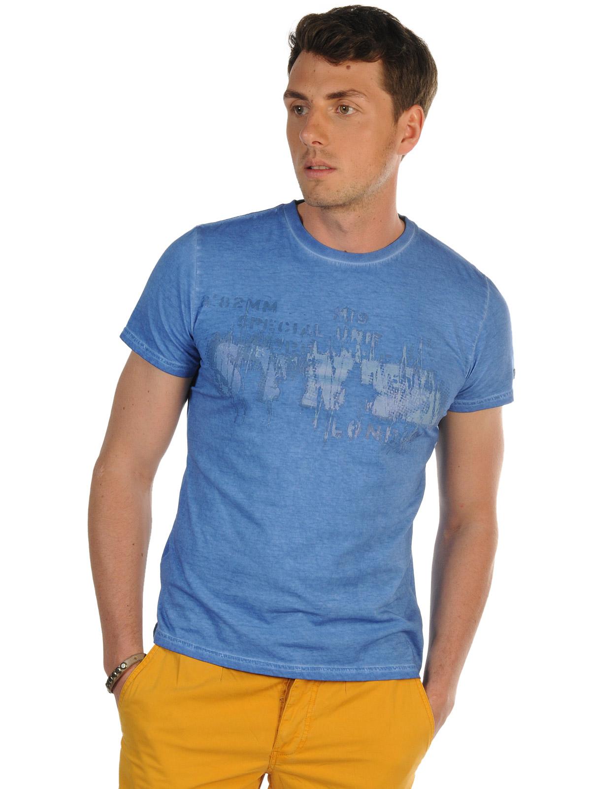 Foto Poolman Camiseta azul S