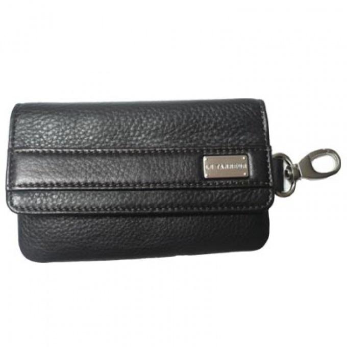 Foto porta llaves y monedas victor de cuero le tanneur