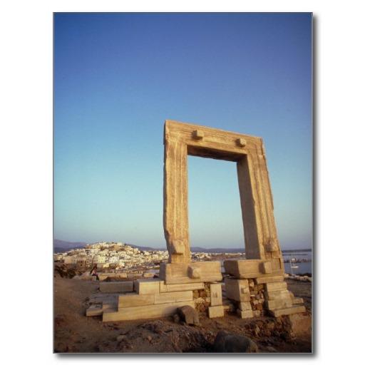 Foto Portara, Naxos, Grecia Postales foto 395271