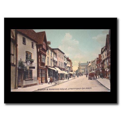Foto Postal vieja, calle principal, Stratford-sobre-Avo foto 599377
