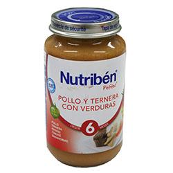 Foto Potito nutriben pollo y ternera con verduras 250 g foto 741563