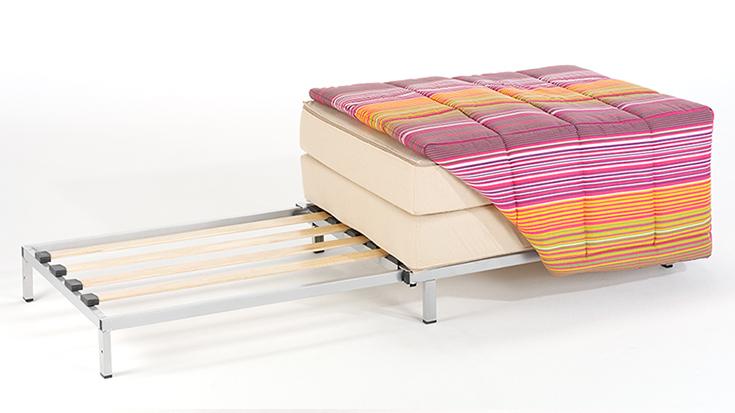 Foto Pouff Cama Sofá Cama en Tela MultiRaya foto 745885