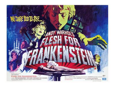 Foto Premium Poster Flesh For Frankenstein, Monique Van Vooren, Joe Dallesandro, Udo Kier, Dalila Di Lazzaro, 1973, 61x46 in. foto 672346