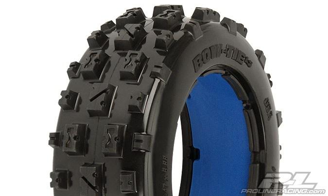 Foto Pro-Line Racing 1150-00 Bow-Tie Off-Road Front Tires w/Blue Molded Inserts 1/5 Para RC Modelos Coches