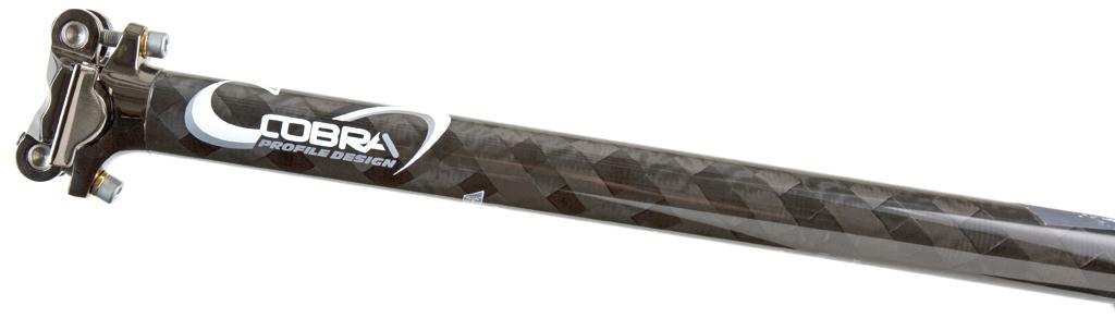 Foto Profile Design Cobra Tija de carbono gris/marrón, 27,2 mm