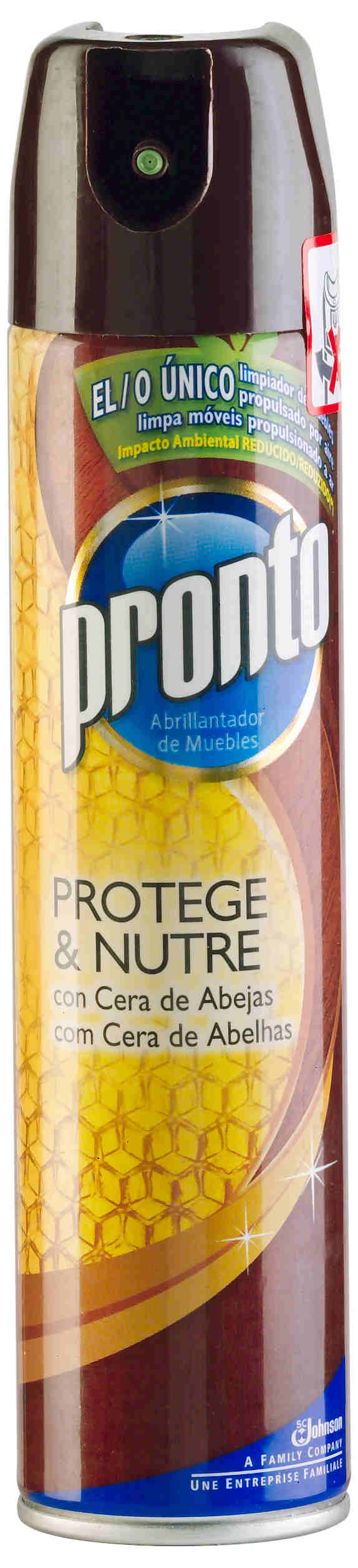 Foto Pronto Limpiador Muebles Cera Abejas Spray