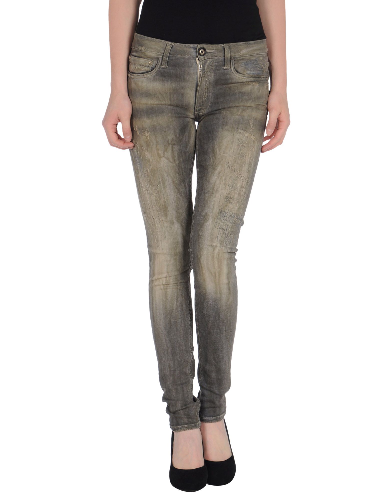 Foto Proto Cycle Lab. Pantalones Vaqueros Mujer Gris