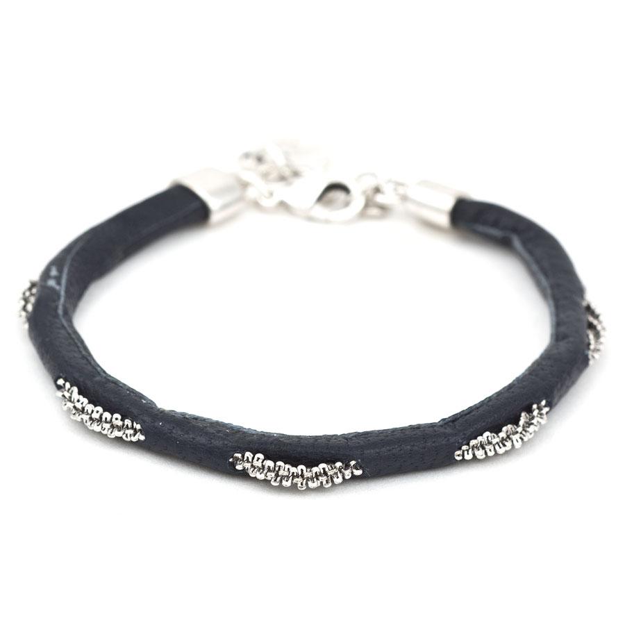 Foto Pulsera cuero detalle