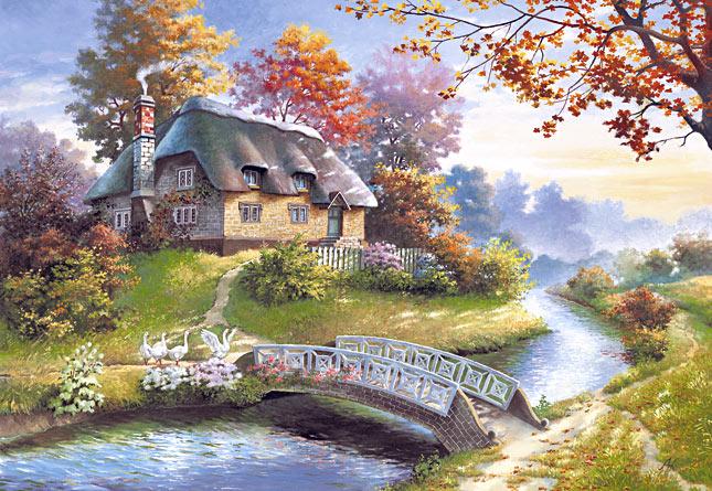 Foto Puzzle Castorland De 1500 Piezas Casa De Campo foto 523030