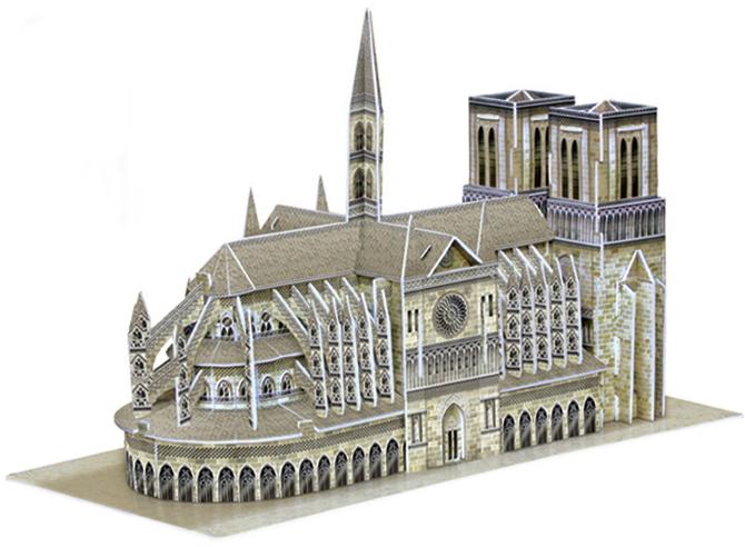 Foto Puzzle Scholas 3d 64 Piezas Catedral De Notre Dame
