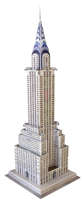 Foto Puzzle Scholas 3d 90 Piezas Chrysler Building
