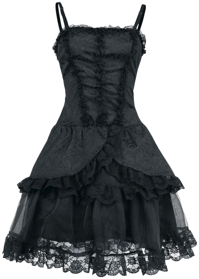 Foto Queen Of Darkness: Velvet Gothic Dress - Vestido foto 21935