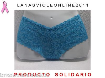 Foto (r-0428)  1 Culotte Con Strass De Fantasia Color Azul Talla Xl foto 78612