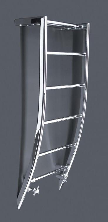 Foto Radiador toallero modelo Portofino cromado de zeta-series