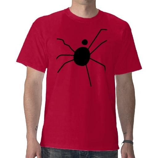 Foto ragno del l'uomo del italiano Camisetas foto 550420