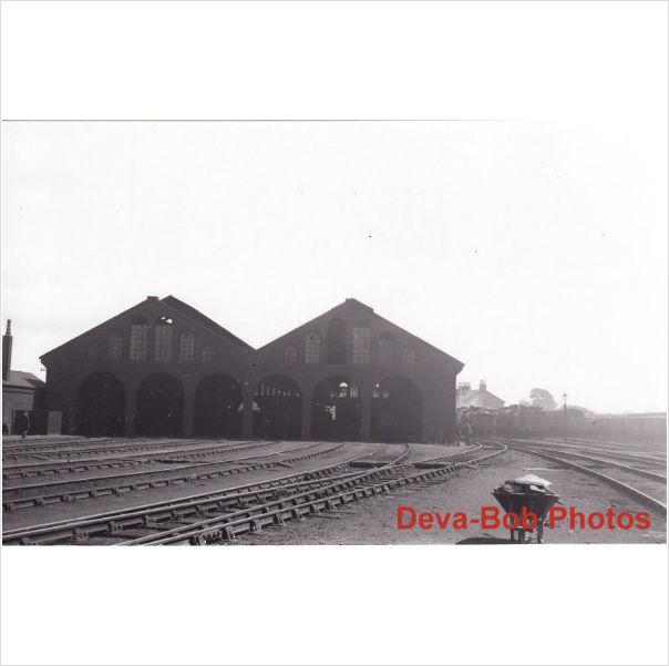 Foto Railway photo lms ayr loco shed 1938 g&swr gswr engine mpd foto 501401