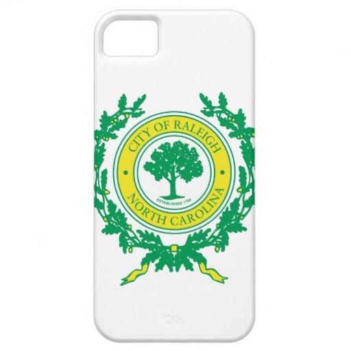 Foto Raleigh, sello de Carolina del Norte Iphone 5 Case-mate Cárcasa foto 440991