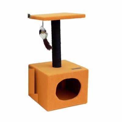 Foto Rascador para gatos basic park iv naranja