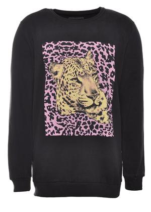 Foto Rascals Crew Sweatshirt Leo Black L - Modern Pattern,Sudaderas foto 379850