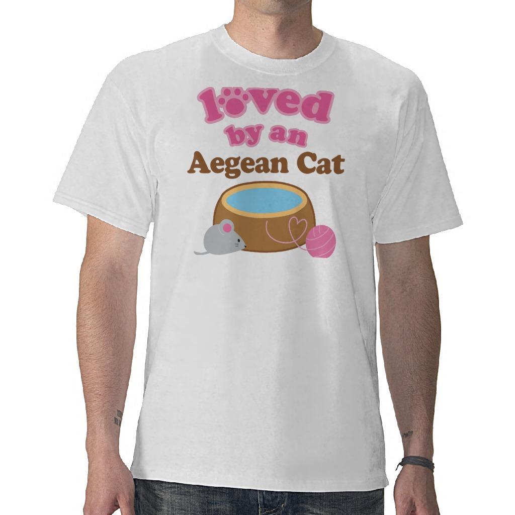 Foto Raza egea del gato amada por un regalo Camisetas foto 967575