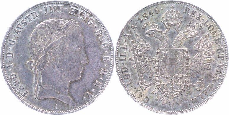 Foto Rdr Habsburg Taler 1848 A