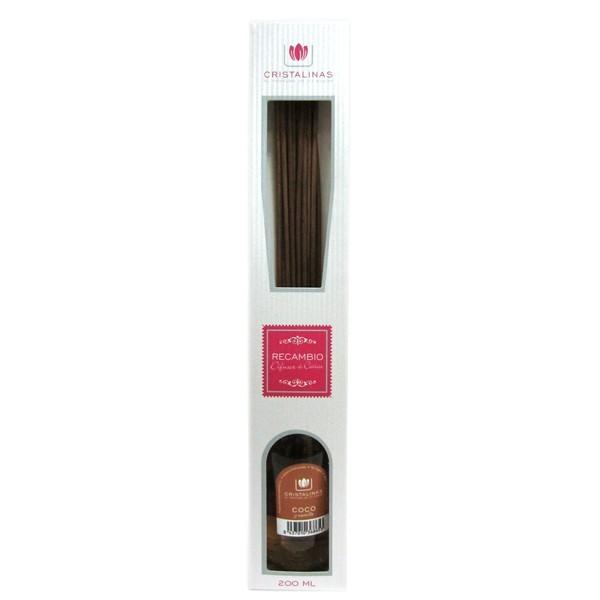 Foto Recambio Ambientador Cristalinas Coco 200ml