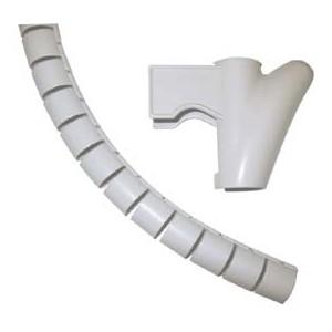 Foto RECOGEDOR DE CABLES EASY COVER-2M-25MM GRIS