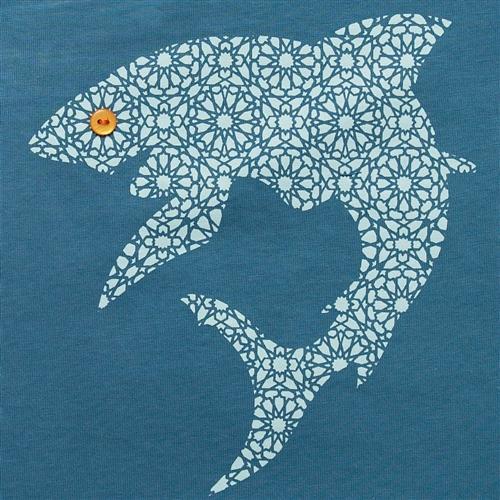 Foto Red Urchin Shark T-Shirt (Blue)