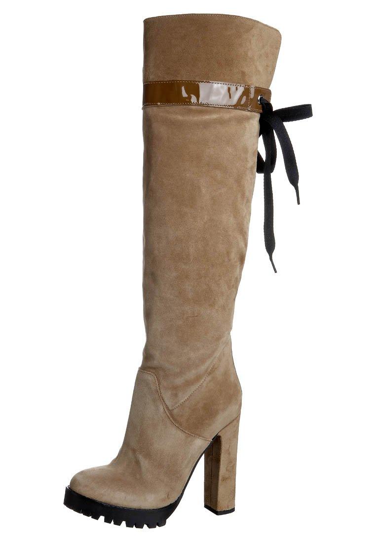 Foto Red Valentino Botas Con Plataforma Beige 37 foto 11434