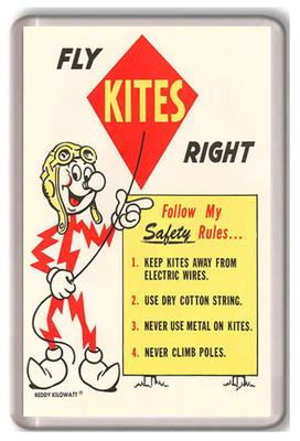 Foto Reddy Kilowatt Fridge Magnet Imán Nevera foto 707806