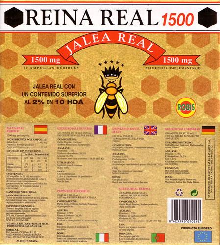 Foto Reina Real 1500 - Robis - 20 ampollas