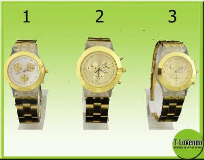 Foto Reloj   Dorado De Aguja De Ultima Moda