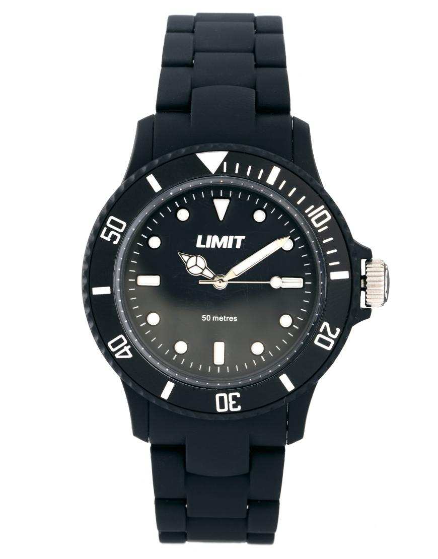 Foto Reloj de mujer con esfera redonda Toy de Limit Negro foto 876409