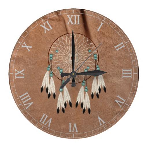 Foto Reloj de pared de Dreamcatcher del nativo american foto 615318