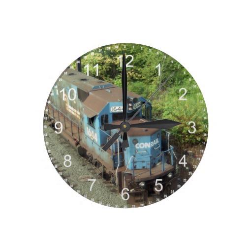 Foto Reloj de pared de la locomotora diesel #1644 GP-15 foto 429349