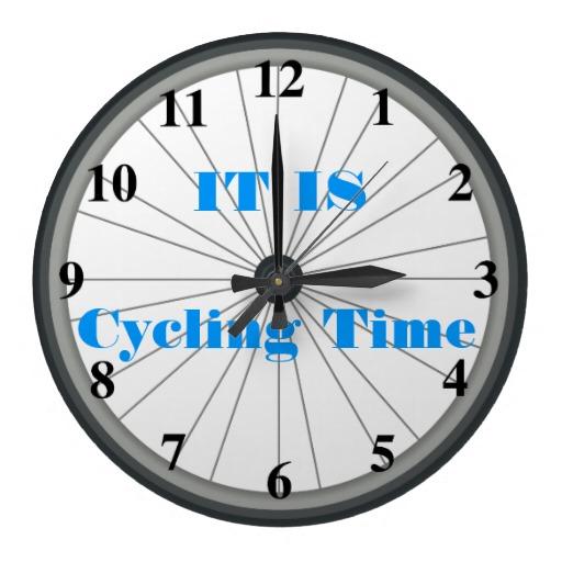 Foto Reloj de pared de la rueda de bicicleta foto 611483